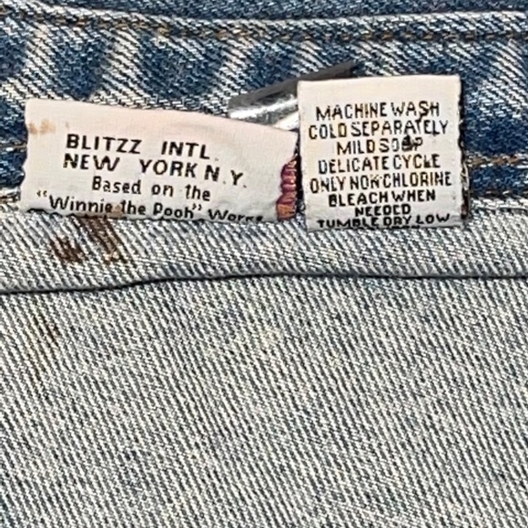 Vintage Winnie The Pooh Denim jacket size large - Picture 8 of 13